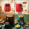 4.5L 8L Digital Air Fryer Healthy Cooker Oven Low Fat Oil Free Food Frying 1400W