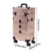Rolling 5 in 1 Makeup Trolley Beauty Trolley Case w/Drawers Hairdressing Case