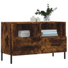 CIADAZ TV Cabinet Smoked Oak 80x36x50 Engineered Wood, Tv Unit, Tv Stand A8I4
