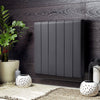 Electric Panel Heater Aluminum Radiator Wall Mounted Bedroom Heating Smart Timer