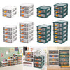 Desktop Drawer Stationery Makeup Cosmetic Jewelry Tidy Storage Box Chest Cabinet