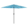 Garden Parasol with Steel Blue 300x200x250 N2K6