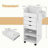 Mobile Storage Cabinet Office Craft Utility Cart