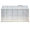 10x6ft Walk-In Greenhouse Plants Grow House Polycarbonate Panels Aluminium Frame