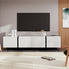 Modern TV Stand with 3 Doors and 2 Drawers Storage Cabinet Unit for Living Room