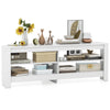 Corner TV Stand 3-Tier Entertainment Center Console Table w/Shelves