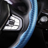Carbon Fiber Look Universal Car Steering Wheel Booster Cover Non-Slip Accessory
