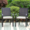 2Piece Rattan Chairs Garden Patio Furniture Set Outdoor Patio Wicker Sofa Chairs