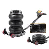 15-40cm Lift Height Pneumatic Triple Air Bag Vehicle Car Jack Trolley 3T 6600lb
