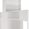 Table Makeup Dressing Station Double Desk Workstation Storage Equipment