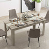 Contemporary Dining Table 160cm Modern Kitchen & Dining Room Table for 8