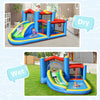 Inflatable Bounce House Bouncy Castle Giant Jumping Playhouse w/Slide Ball Pit