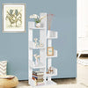 8 Tier Bookshelf Storage Display Floor Standing Bookcase Shelving Organizer Home