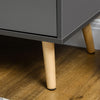 Cabinet Cupboard Sideboard Shelving Storage Drawer Unit Kitchen Living Room Grey