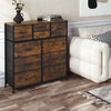 Chest Of Drawers Storage Unit 10 Drawers Metal Handles Bedroom Furniture
