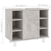 Bathroom Cabinet Concrete Grey 60x32x53.5 cm Engineered Wood
