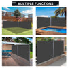 Patio Retractable Side Awning Outdoor Privacy Screen Windscreen Sunshade Blind