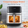 6.5L 1700W Air Fryer Power Oven Cooker Oil Free Digital LED Touch Screen Kitchen