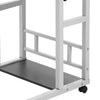 Over Bed Chair Table with Castor Movable Height Adjustable Laptop Computer Stand