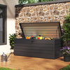 600 L Garden Storage Sheds Waterproof Lockable Deck Box Outdoor Storage Box