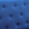 3 Seater Sofa Bed Click Clack Velvet Tufted Couch Convertible Sleeper Chair Home