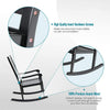 Patio Rocking Lounger Zero Gravity Rocker Outdoor Patio Garden Recliner