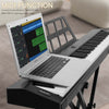 Glarry 88 Keys Electric Keyboard with Stand Bag Semi-weighted Home Digital Piano