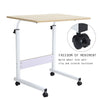 Adjustable Height Overbed Chair Dining Tray Table Mobility Aid Disability Desk