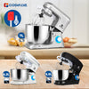 7L Pro Electric Food Stand Mixer Tilt-Head 6 Speed Stainless Steel Bowl 1400W