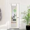 Full Length Mirror Hanging / Wall Mounted Bedroom Dressing Decor Framed 147cm