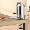 Sausage Stuffer 2.5LBS/1.5L Sausage Filler Maker Meat Press Stainless