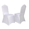 10-100pcs Dining Stretch Chair Cover Shiny Large Back Wedding Party Slipcover