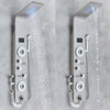 LED Shower Panel Column Tower Rainfall Shower Mixer Taps Massage Body Jet Bath