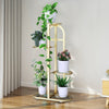82CM Tall Plant Metal Stand Flower Pot Holder Display Shelf Living Room Decor