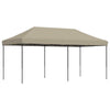 Foldable Party Tent - Taupe 580x292x315 A5N1