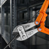 VEVOR Bolt Cutter 14" Lock Cutter Bimaterial Handle with Rubber Grip Alloy Steel