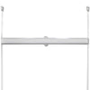 Plisse Blind 100x125cm White Pleated Blind