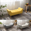 Tufted Upholstered Chesterfield Bench Ottoman Stool Chaise Lounge Window Seat