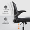 Home Office Chair Computer Mesh Desk Chair with Adjustable Arms and Height Black