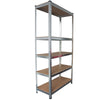 150CM/180CM 5 Tier Racking Shelf Heavy Duty Steel Garage Shelving Unit Garage