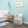 3 Tier Children Toy Storage Organizer Kids Bookshelf with Drawer Organizer Rack