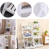 Wooden Ladder Shelf Plant Flower Pot Display Stand Storage Rack Bookcase Shelves