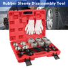 28PCS PRESS AND PULL SLEEVE KIT SEAL BUSH BEARING REMOVER INSTALLER SET UK