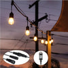65ft HEAVY DUTY FESTOON E27 IP65 WATERPROOF LED OUTDOOR GARDEN STRING LIGHTS UK
