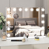 Hollywood Makeup Mirror with RGB Side Light Dimmable Bulbs 58×46cm Large