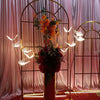 2M Gold Metal Wedding Arch Frame Backdrop Stand Flower Balloons Window Rack Arch