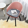 Set of 4 Rotatable Seat Home Office Working Dining Chairs Plastic Kitchen Seat