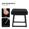 Hallway Bench End of Bed Bench Upholstered Ottoman Padded Seat Stool for Bedroom
