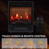 2000W PTC Ceramic Tabletop Heater Electric Tower Fan Remote Control