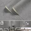 Industrial Textured Concrete Effect Plain Grey Wallpaper PVC Wall Sticker Decor